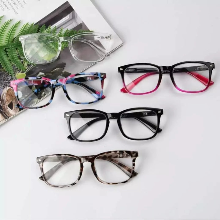 5 Pack Stylish Reading Glasses Pattern Arms Readers RT1801