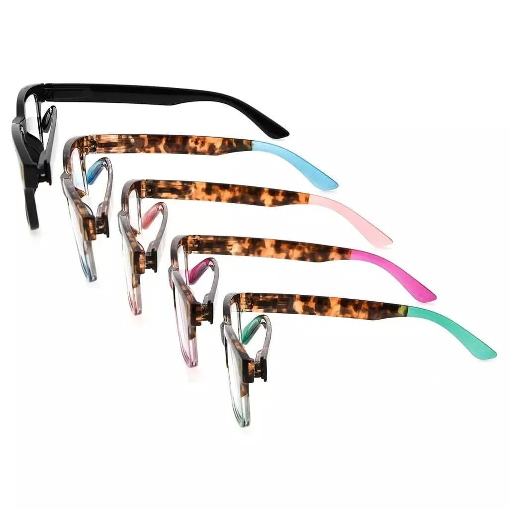 5 Pack Stylish Reading Glasses RT1802