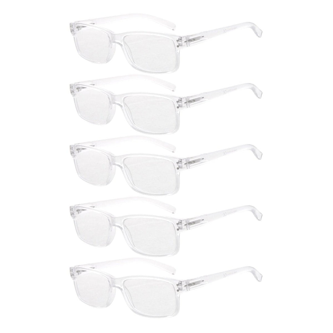 5 Pack Vintage Reading Glasses