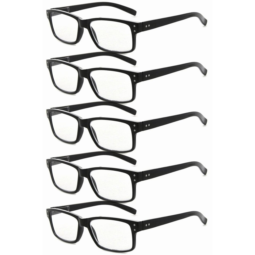 5 Pack Vintage Reading Glasses