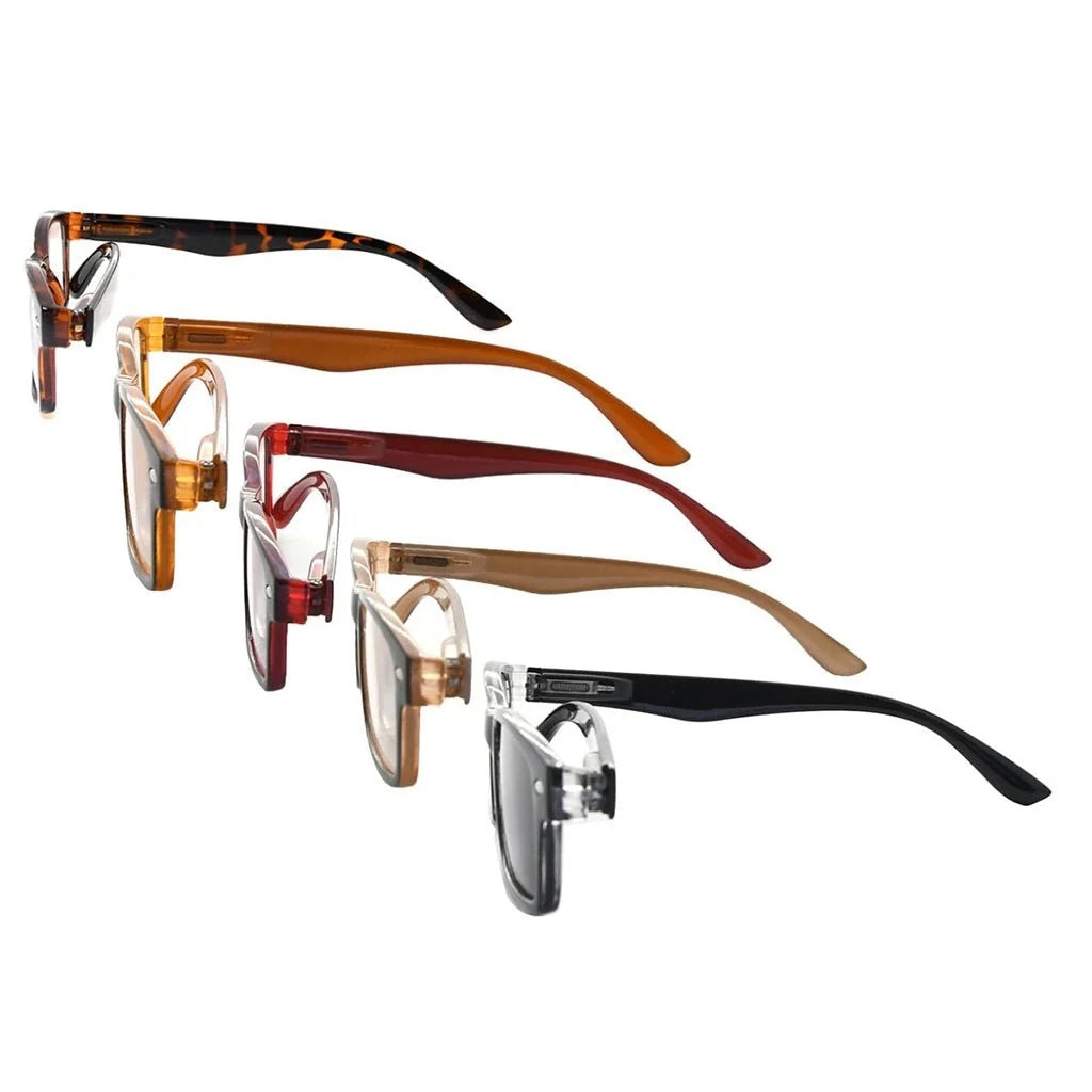 5 Pack Vintage Reading Glasses R055