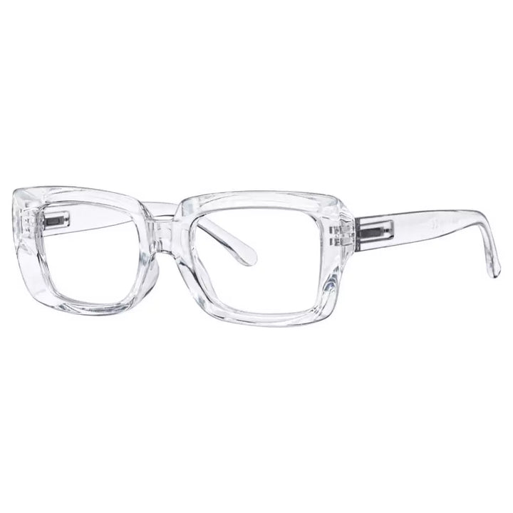 Thicker Frame Square Reading Glasses R9107-1