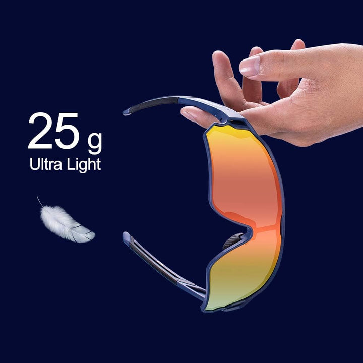 ROCKBROS Polarized Full Lens Sunglasses Cycling Bicycle Glasses Outdoor Sports Eyewear UV400