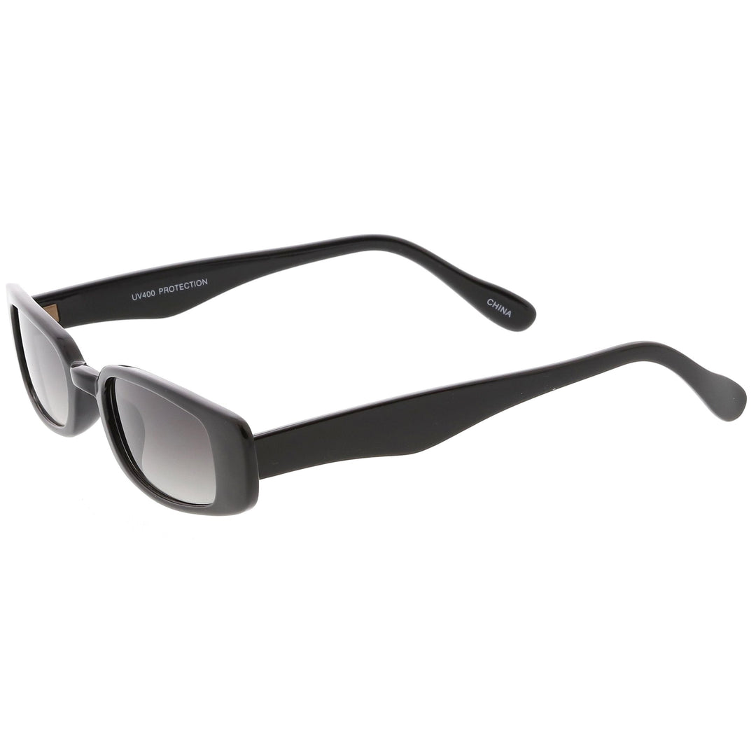 Retro 1990's Thin Rectangle Fashion Sunglasses C547