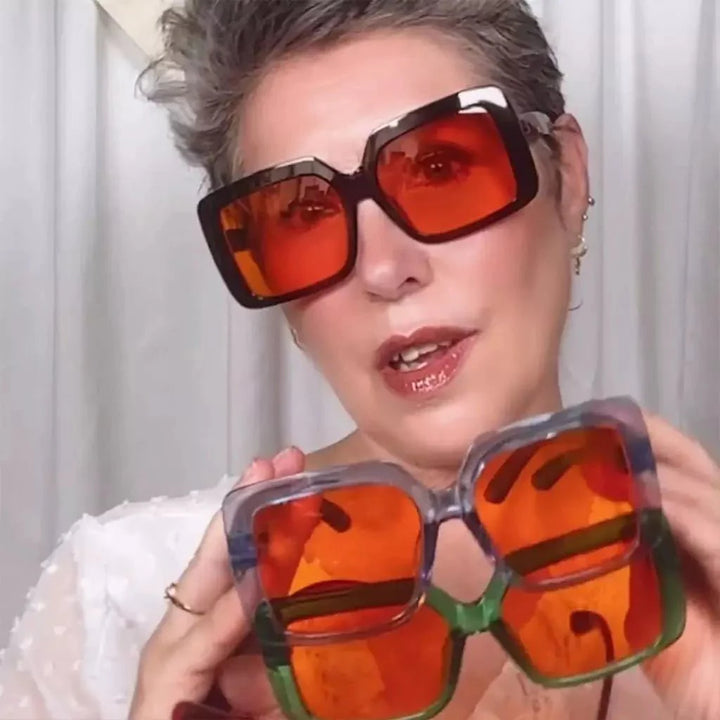 6 Pack 100% Blue Blocking Orange Glasses for Sleep Metalless Screwless R2311-B98