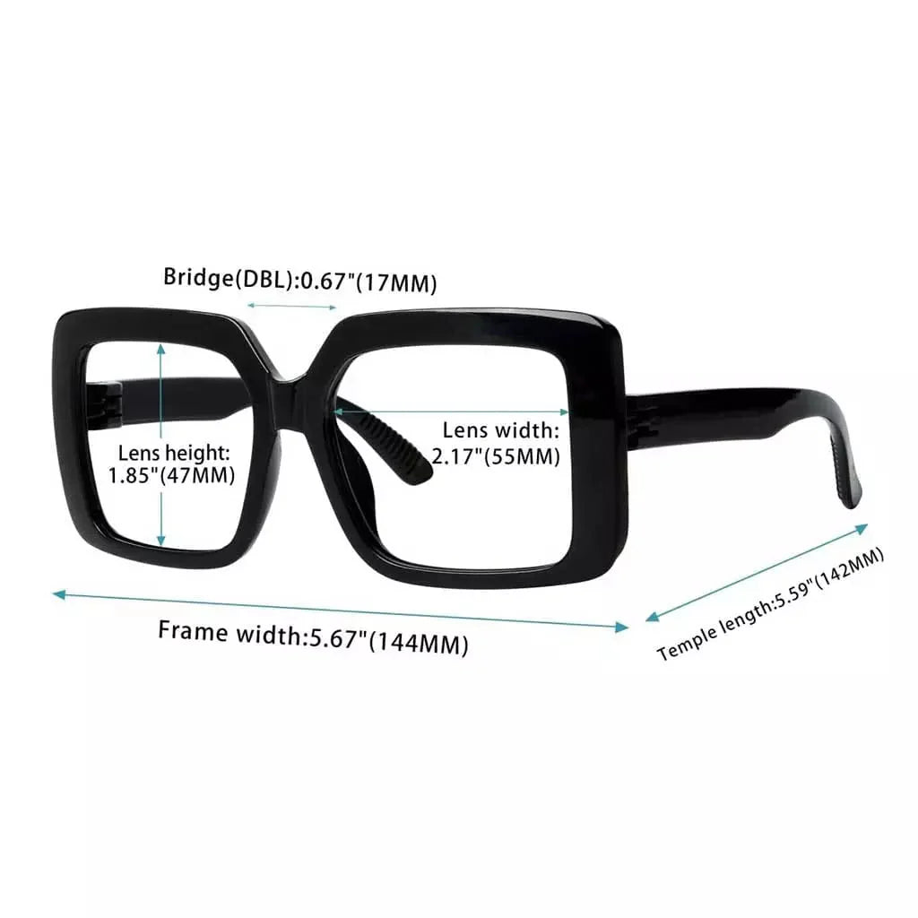 6 Pack 30% Blue Light Blocking Glasses Metalless Screwless Eyewear R2311-B15