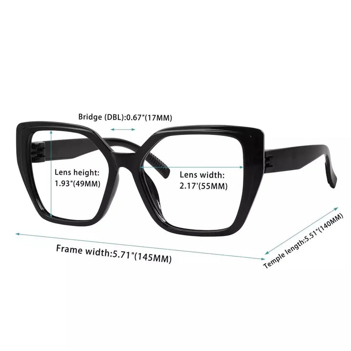 6 Pack 30% Blue Light Blocking Metalless Screwless Glasses R2314-B15