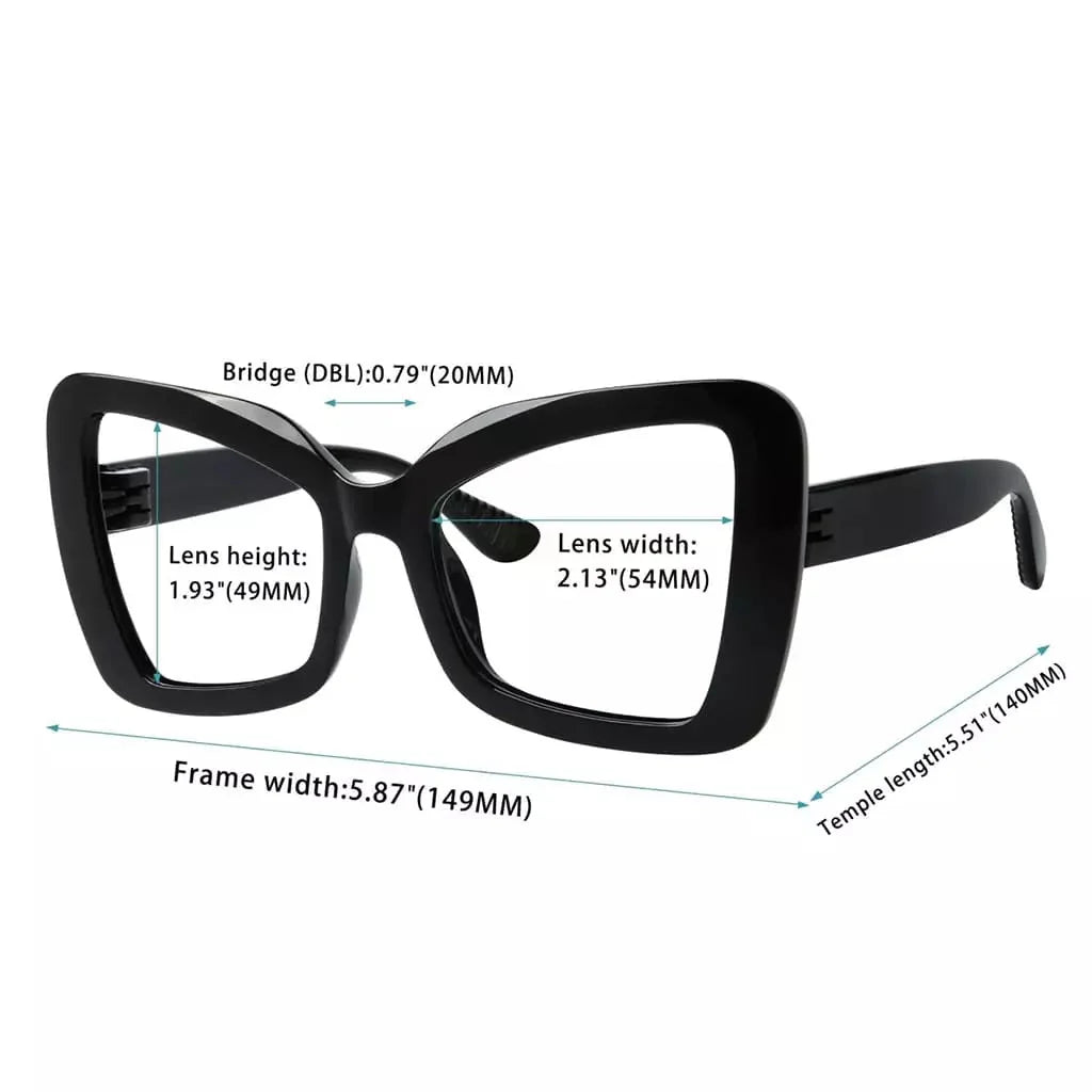 6 Pack 30% Blue Light Blocking Metalless Screwless Glasses R2315-B15