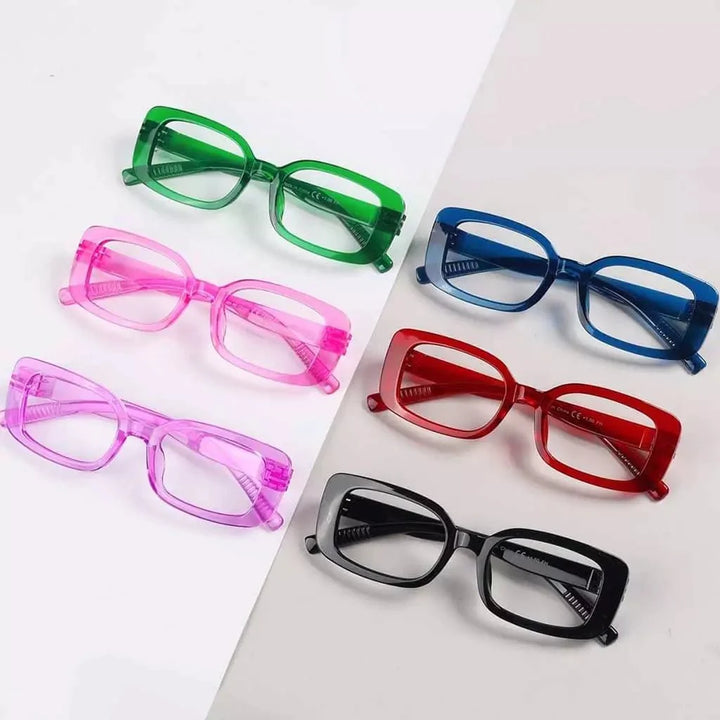 6 Pack 30% Blue Light Blocking Metalless Screwless Glasses R2502-B15