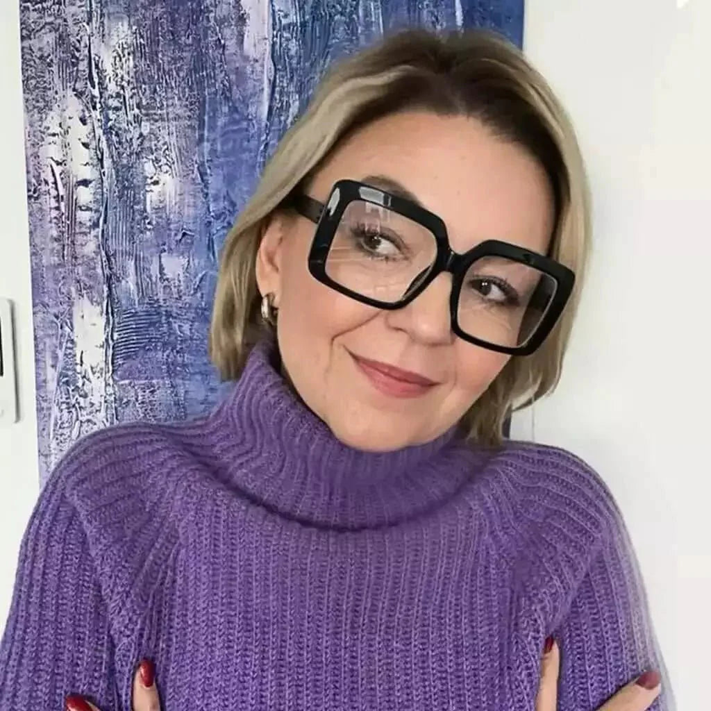 6 Pack Oversized Screwless Metalless Reading Glasses R2311