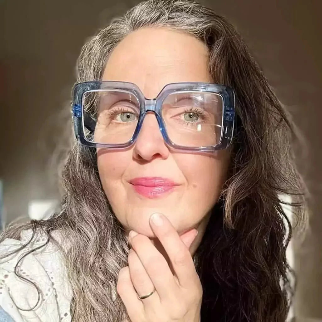 6 Pack Oversized Screwless Metalless Reading Glasses R2311