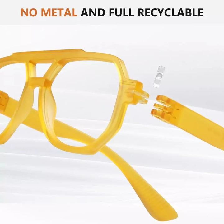 6 Pack Pilot Screwless Metalless Reading Glasses R2309