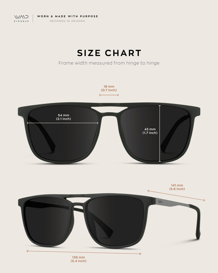 WearMe Pro Lance Unisex Premium Double Bar Sunglasses, UVA/UVB Protection