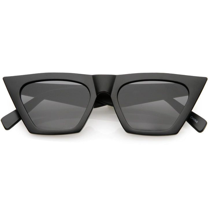 Women's Retro Oversize Wide Pointed Cat Eye Sunglasses C921