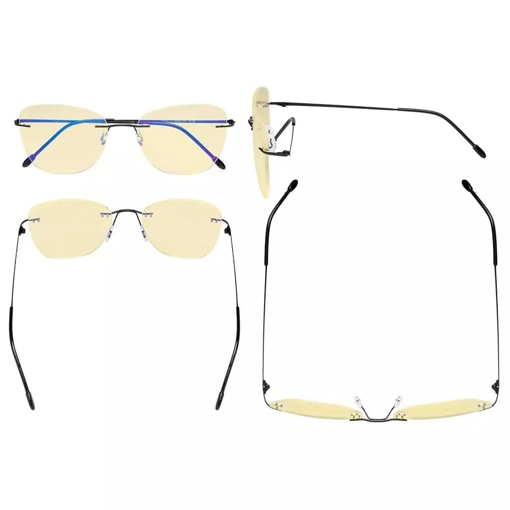 7 Pack Cat-eye Blue Light Blocking Reading Glasses TMWK9902