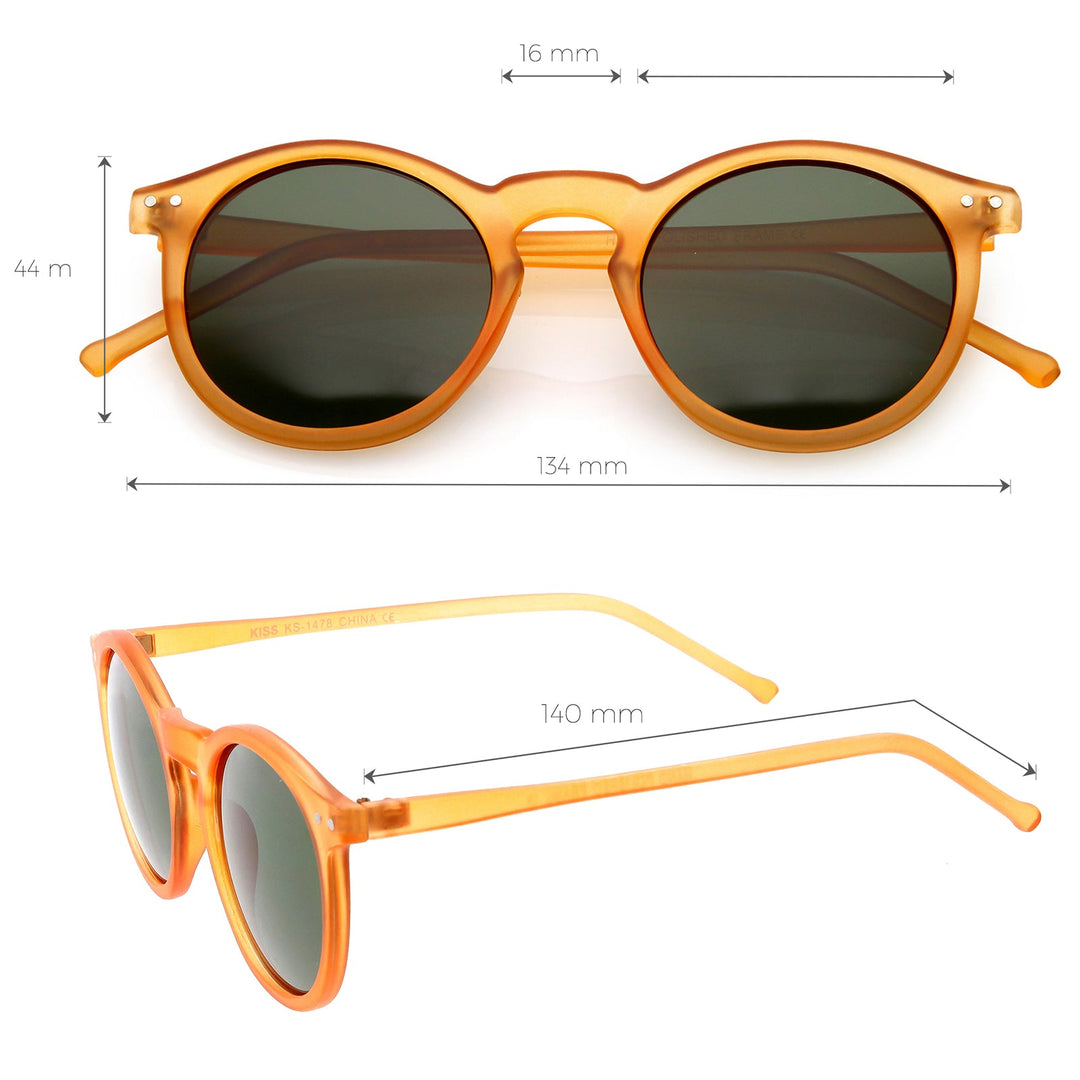 1920's P3 Dapper Vintage Inspired Round Sunglasses
