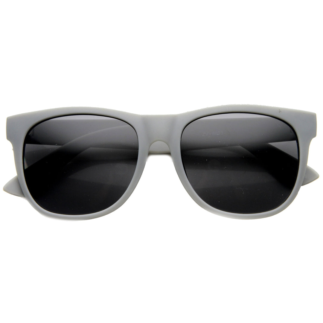 Super Retro Hipster Horned Rim Frame Sunglasses 8693