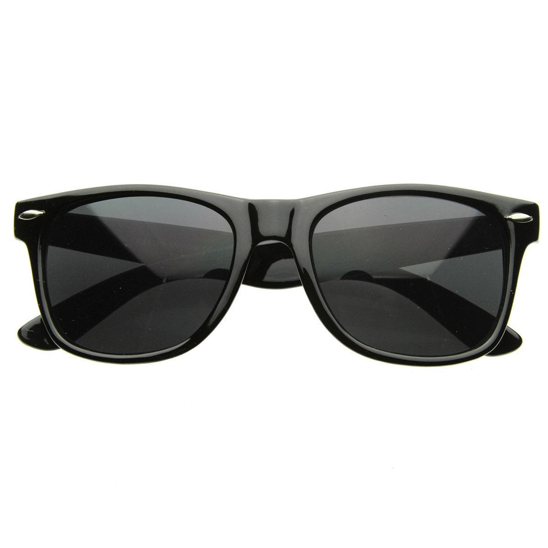 1980s Hollywood Movie Classic Retro Horned Rim Sunglasses