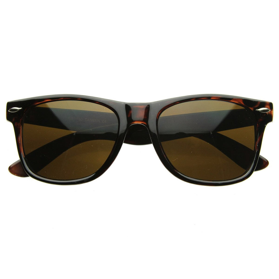 1980s Hollywood Movie Classic Retro Horned Rim Sunglasses