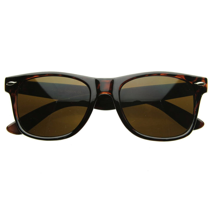 1980s Hollywood Movie Classic Retro Horned Rim Sunglasses