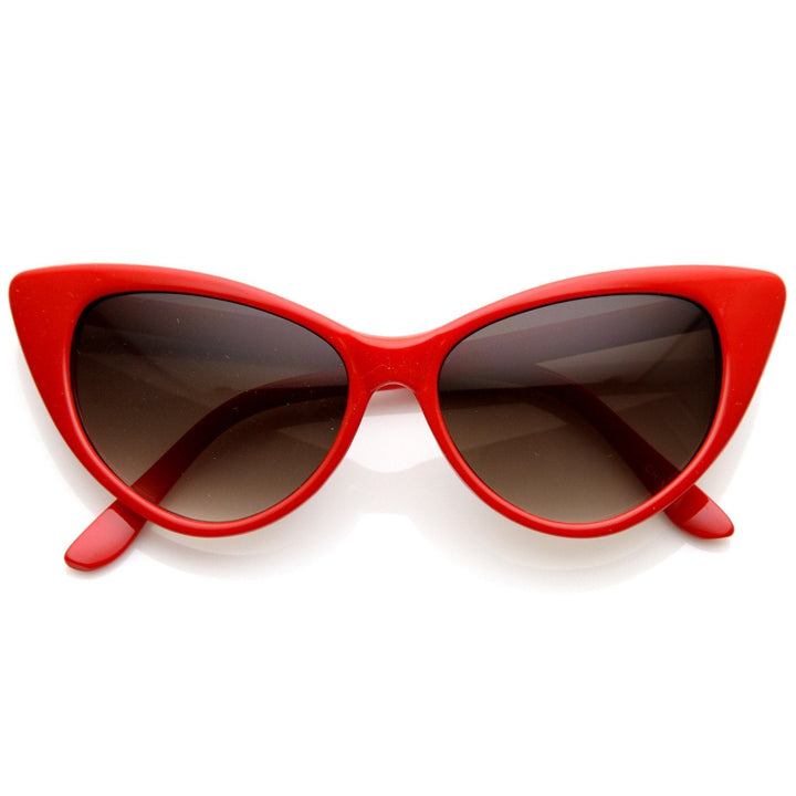Womens Fashion Hot Tip Pointed Vintage Cat Eye Sunglasses 8371