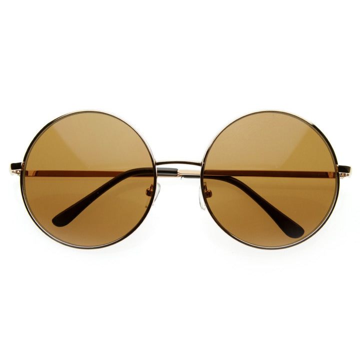 Womens Round Celebrity Circle Sunglasses 8370