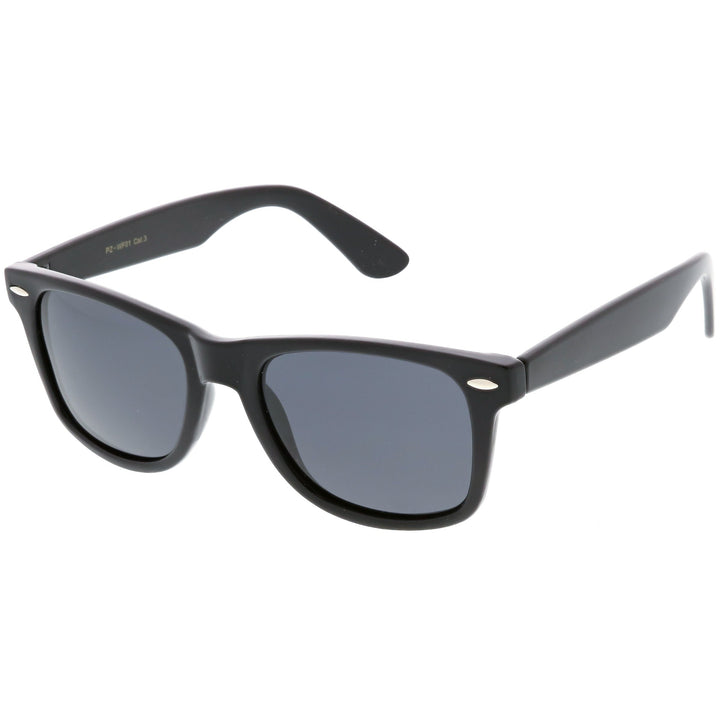 Classic Unisex Polarized Lens Horned Rim Sunglasses A840