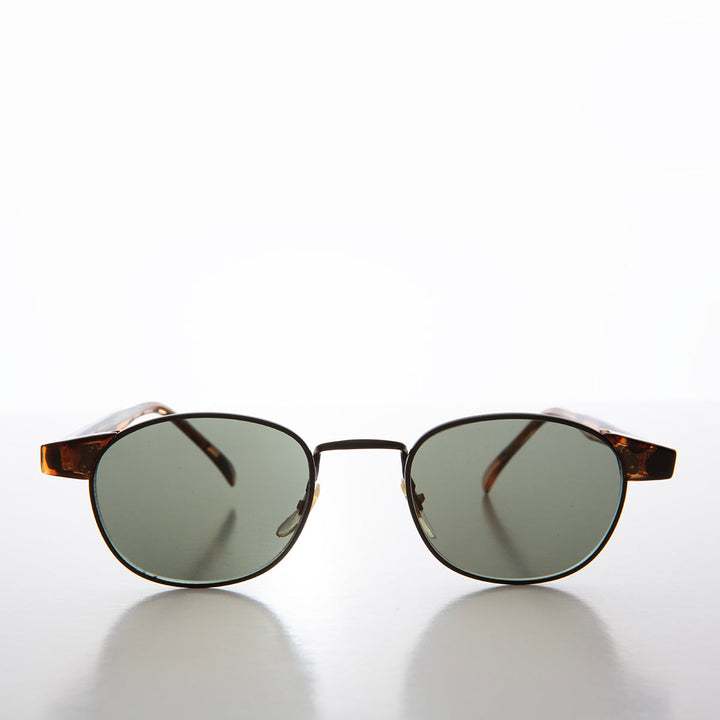 90s Preppy Combination Frame Sunglasses - Amira