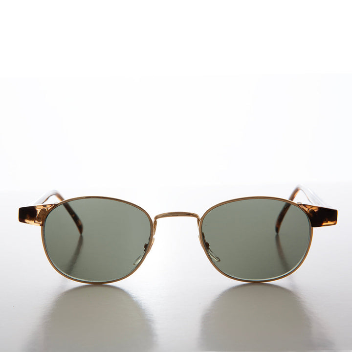 90s Preppy Combination Frame Sunglasses - Amira