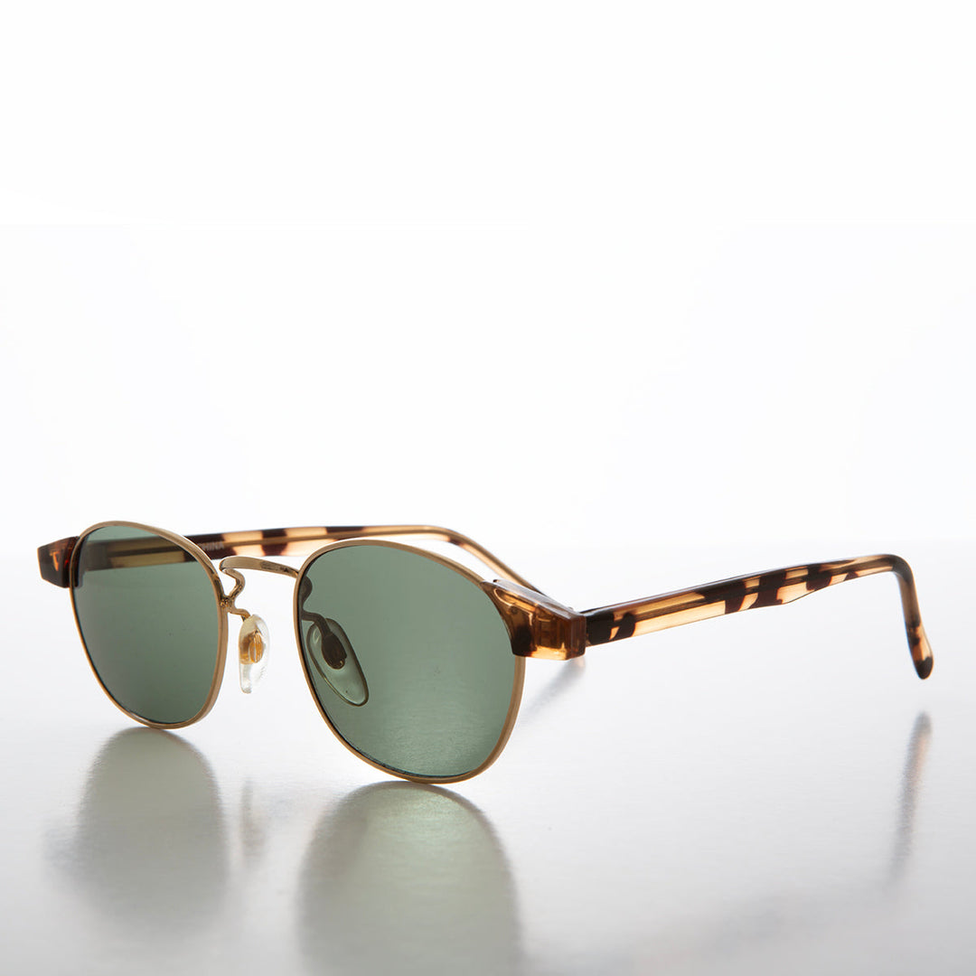 90s Preppy Combination Frame Sunglasses - Amira