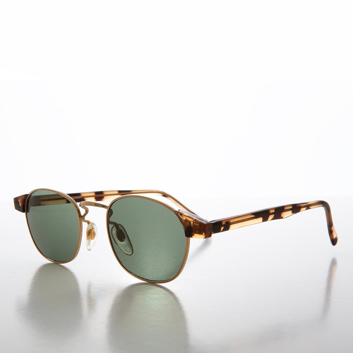 90s Preppy Combination Frame Sunglasses - Amira