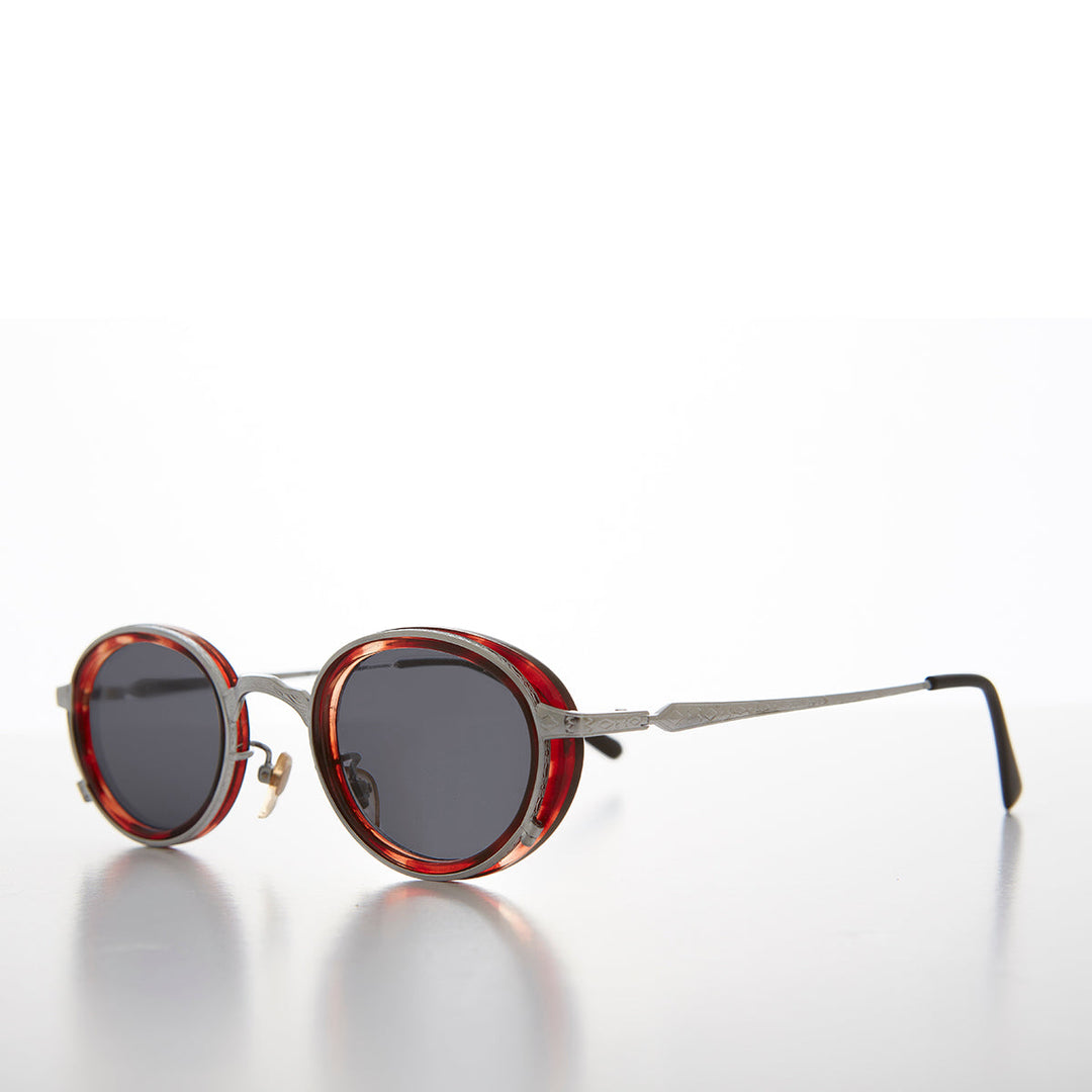 Oval 90s Vintage Sunglass - Atomic