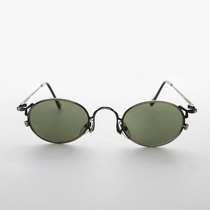 Oval Victorian Style 90s Sunglasses - Beatrice