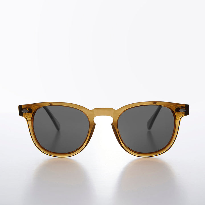 Amber Polarized Square Sunglasses - Benson