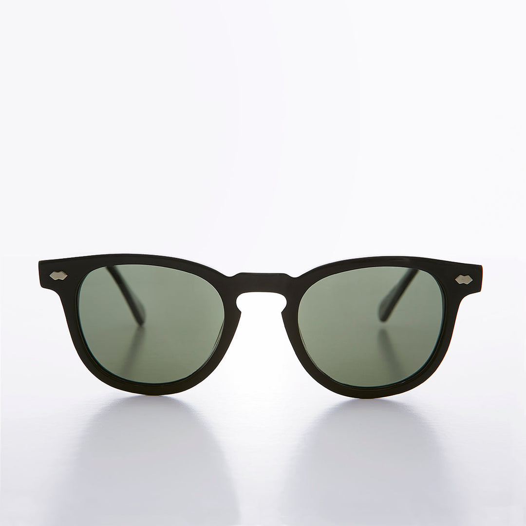 Gafas de sol cuadradas polarizadas negras - Benson