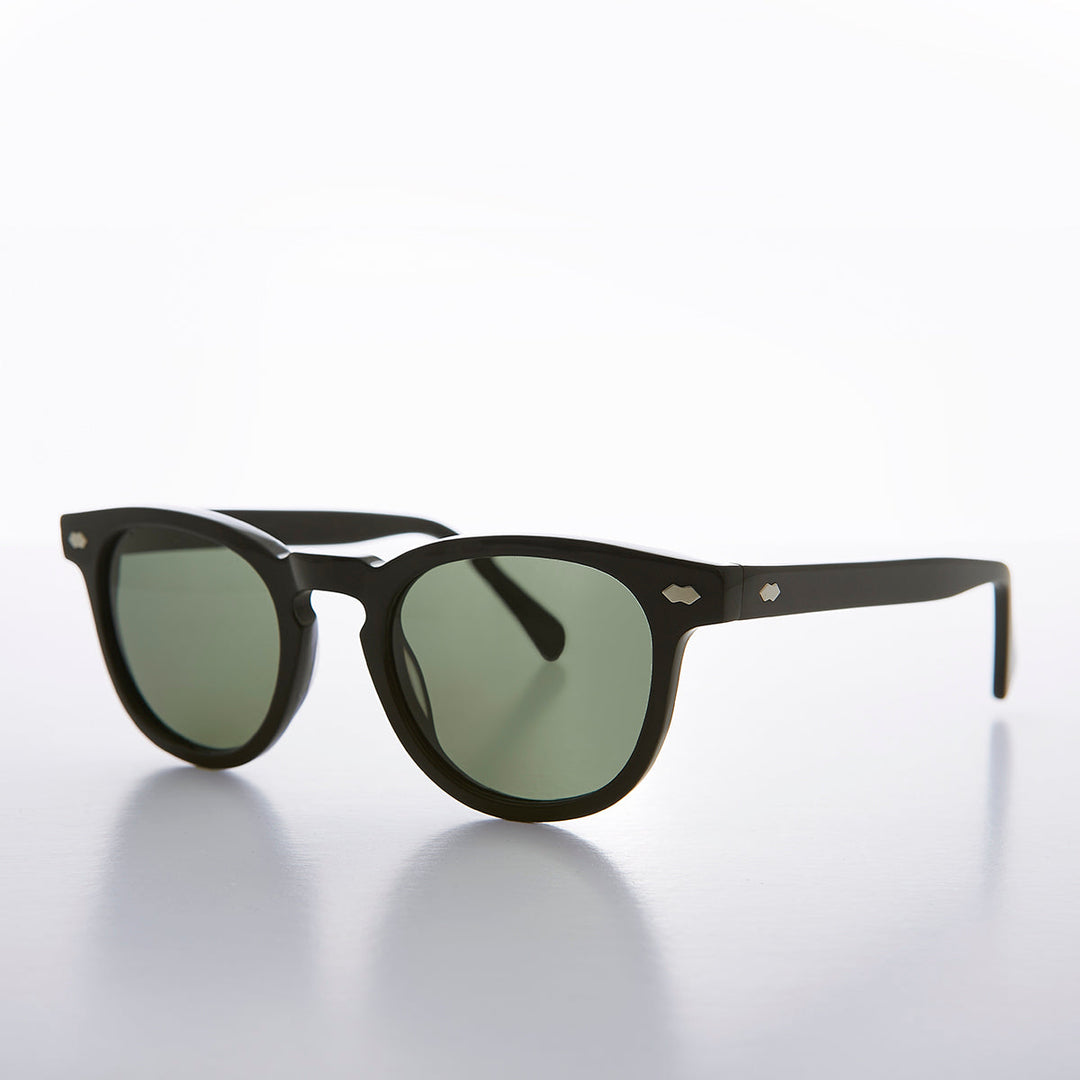 Black Polarized Square Sunglasses - Benson