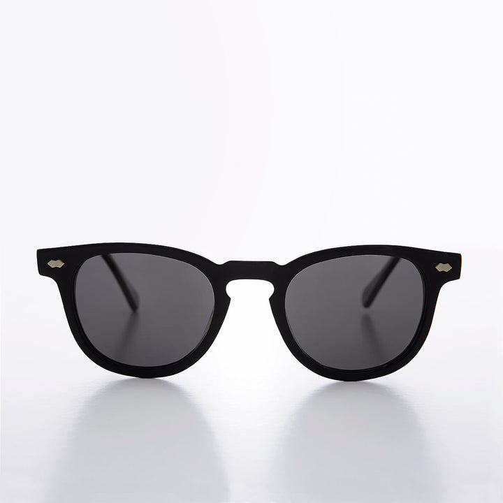 Black Polarized Square Sunglasses - Benson