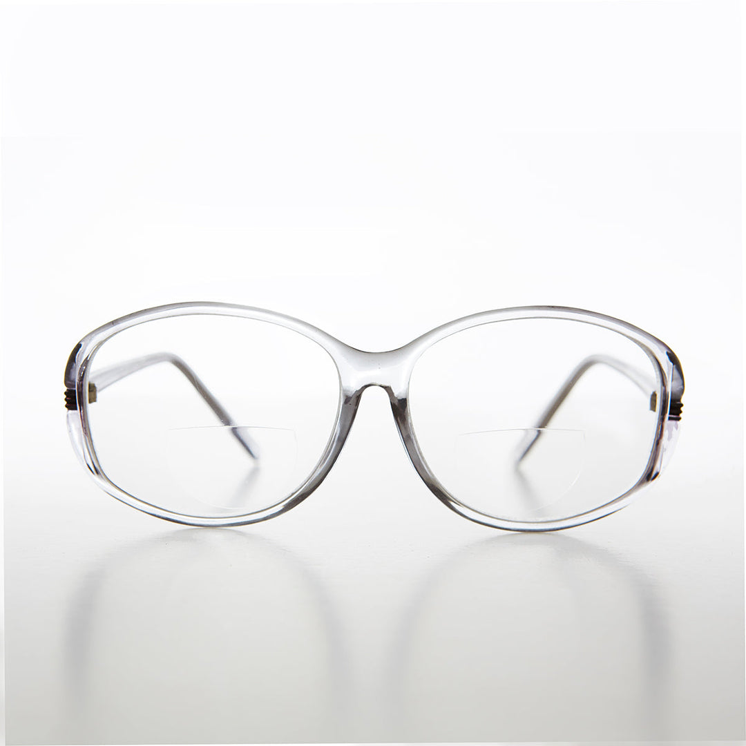 Large Oval Women's Bifocal Reading Glasses - Blanche