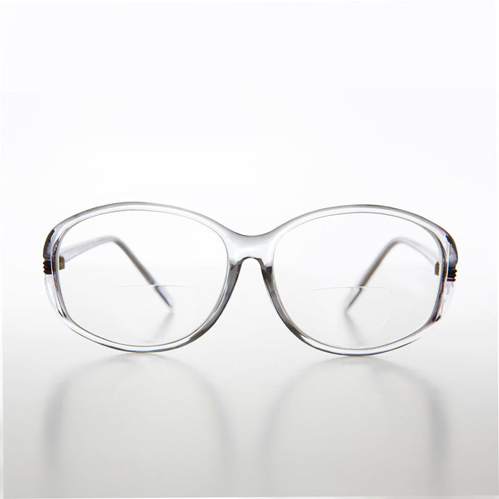 Large Oval Women's Bifocal Reading Glasses - Blanche