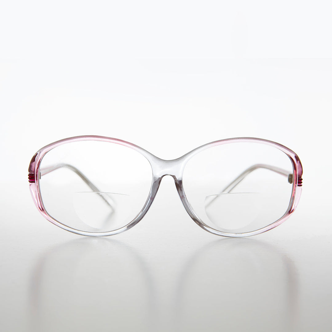Large Oval Women's Bifocal Reading Glasses - Blanche