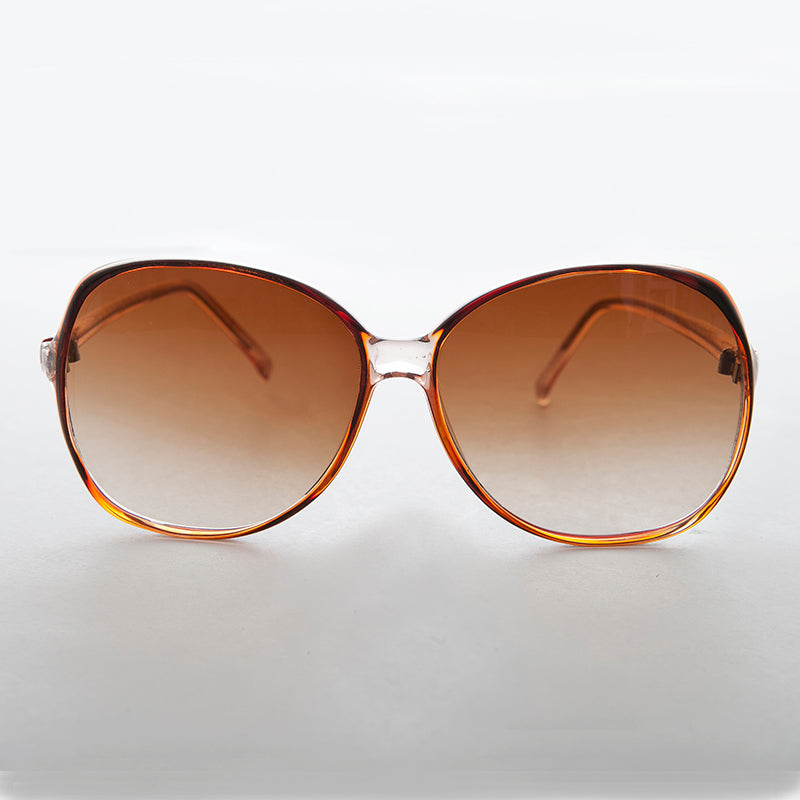 Oversized Butterfly Vintage Sunglass - Bunny