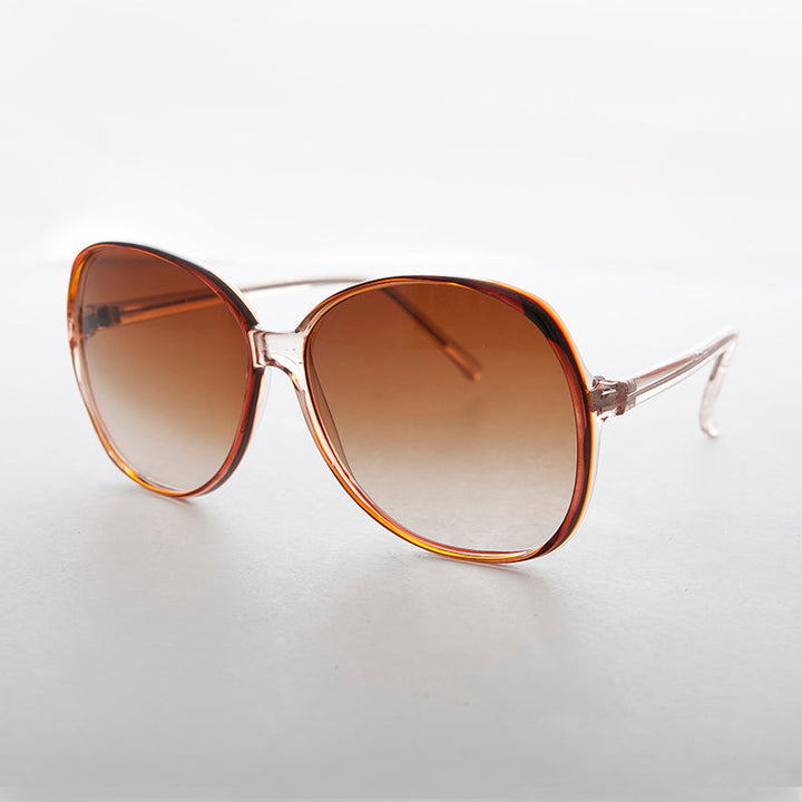 Oversized Butterfly Vintage Sunglass - Bunny