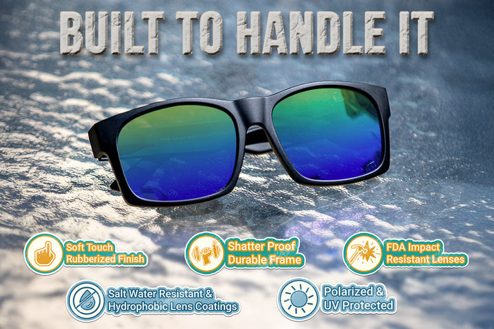 Big Kahuna XL - Frosted Burgundy - Jet Black Polarized