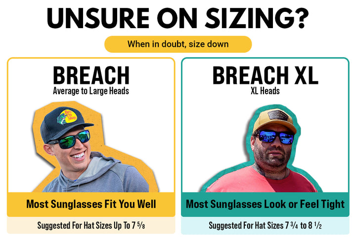 Breach XL - Frosted Gray - Deep Blue Polarized ANSI Z87+