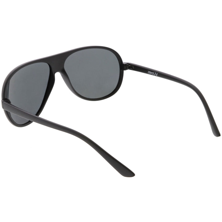 Polarized Lens Oversize Flat Top Aviator Sunglasses C702