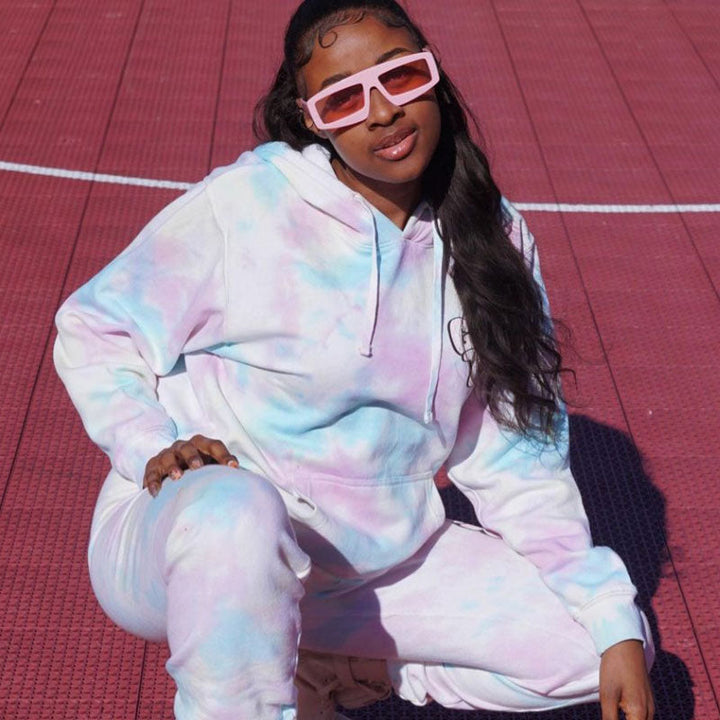 Retro Modern Rectangle Flat Lens Color Tinted Sunglasses C747