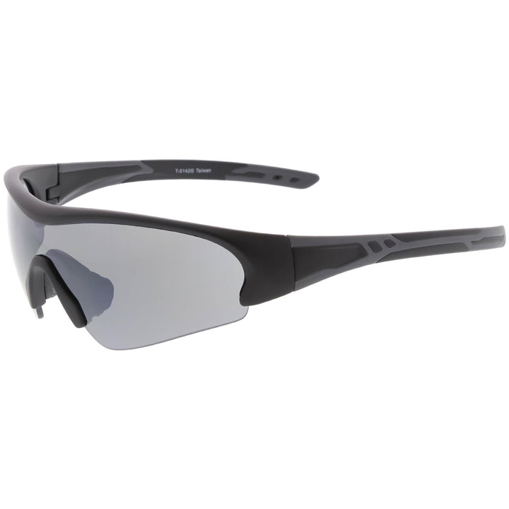 TR-90 Performance Wrap Around Half Frame Sunglasses C798