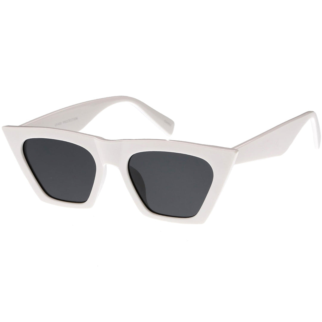 Women's Retro Oversize Wide Pointed Cat Eye Sunglasses C921