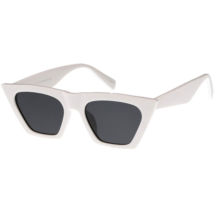 Women's Retro Oversize Wide Pointed Cat Eye Sunglasses C921