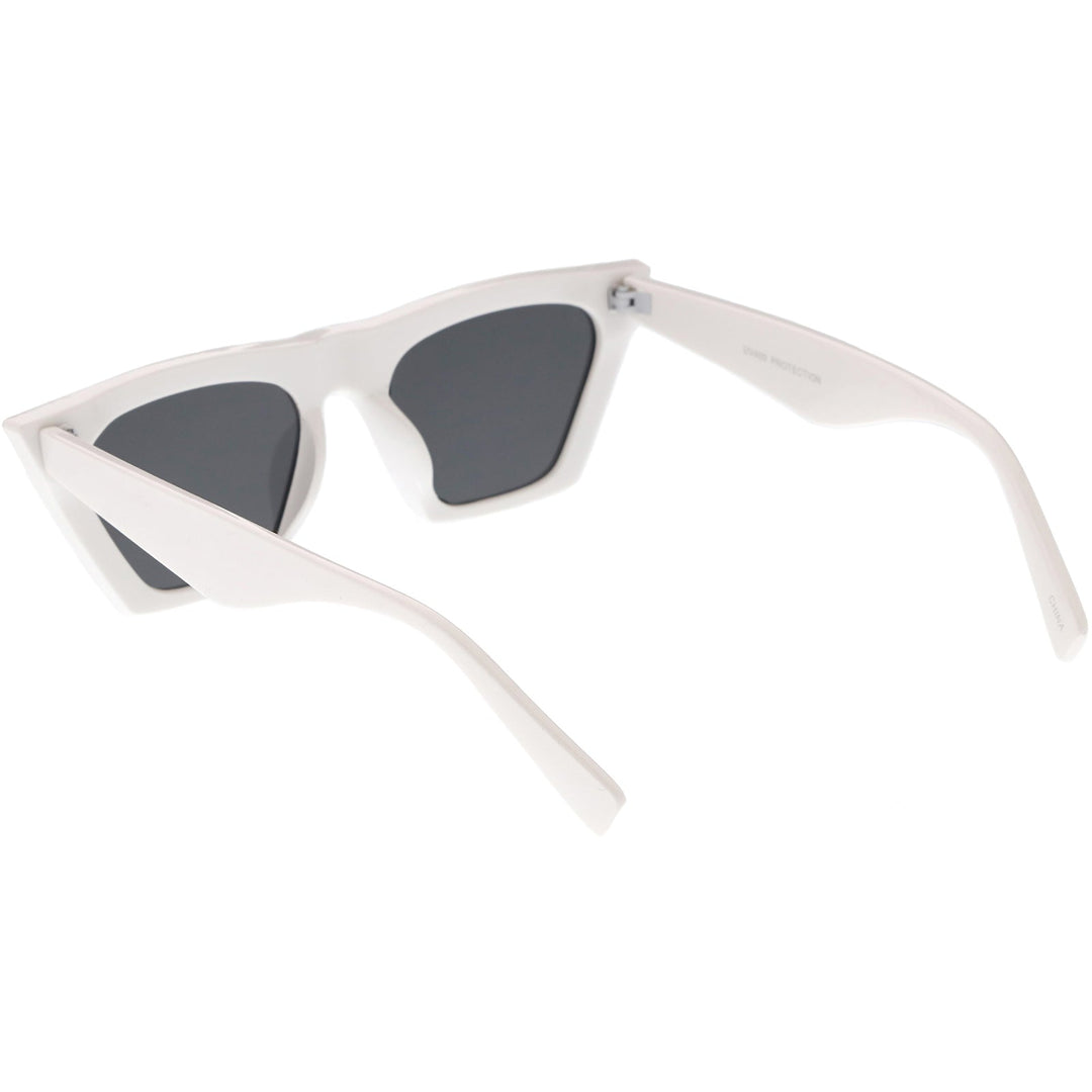 Women's Retro Oversize Wide Pointed Cat Eye Sunglasses C921